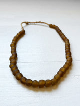 african amber glass beads